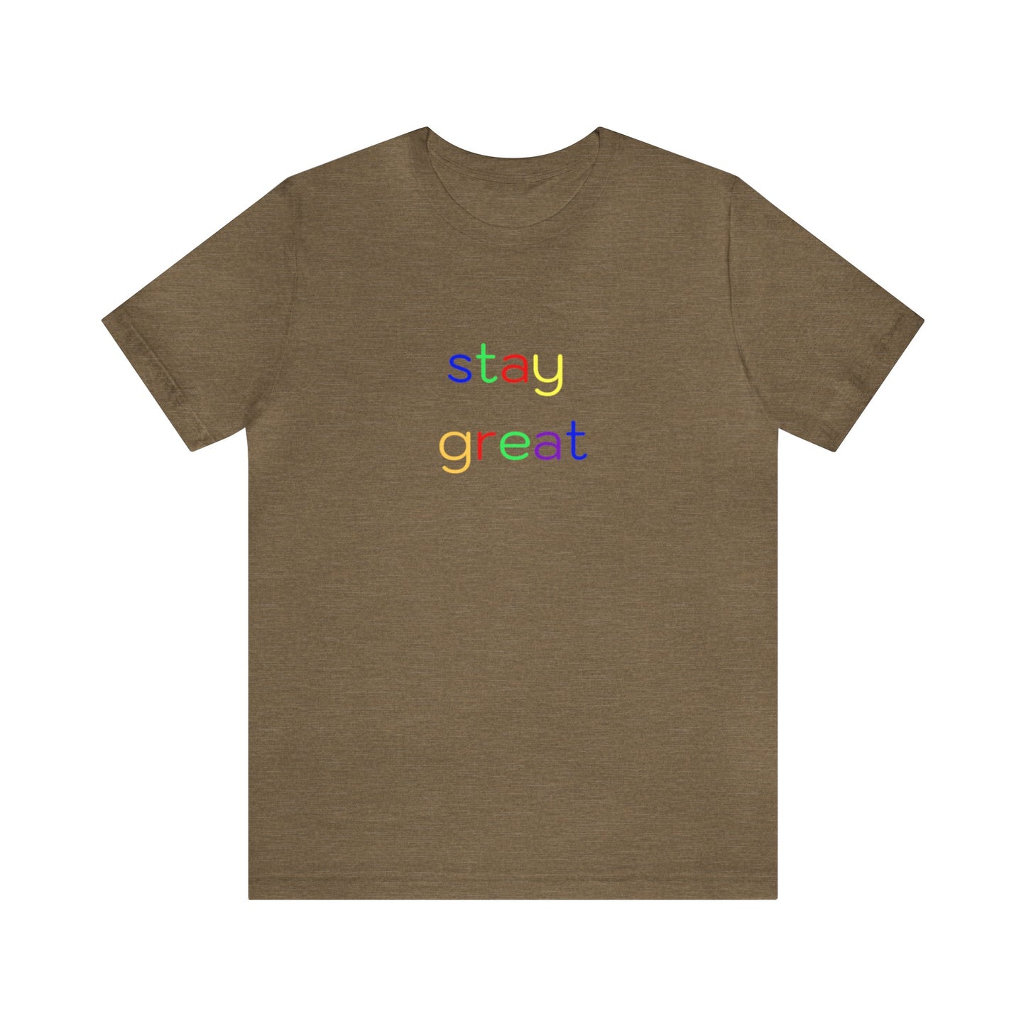 Unisex Jersey Short Sleeve Tee